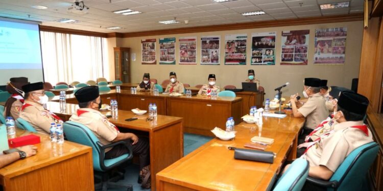 Kwarnas Terima Audensi Pengurus Kwarda Sumbar