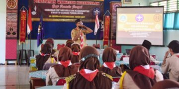 Kwarcab Purbalingga Selenggarakan Kegiatan Bela Negara Bagi Pramuka Penegak