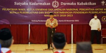 Ka Kwarnas Tekankan Pentingnya Kolaborasi dan Sinergitas dari Setiap Pengurus Kwartir Nasional