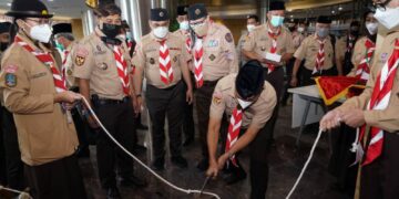 Foto : Pembukaan Pameran dan Diskusi Pramuka dalam Lintasan Sejarah