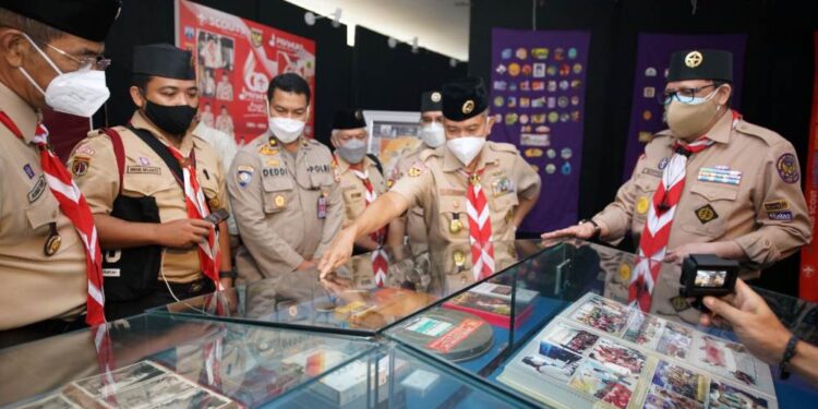 Foto : Pembukaan Pameran dan Diskusi Pramuka dalam Lintasan Sejarah