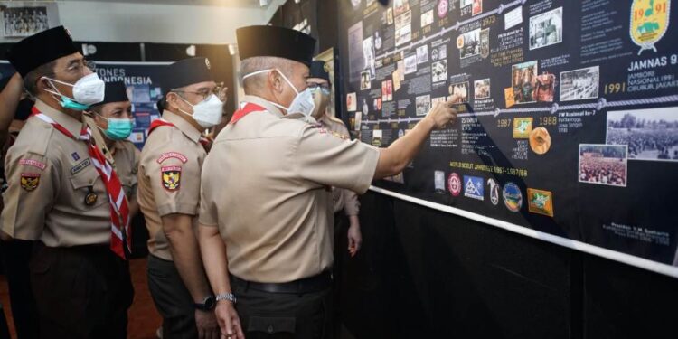 Foto : Pembukaan Pameran dan Diskusi Pramuka dalam Lintasan Sejarah