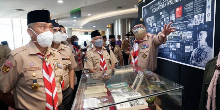 Foto : Pembukaan Pameran dan Diskusi Pramuka dalam Lintasan Sejarah