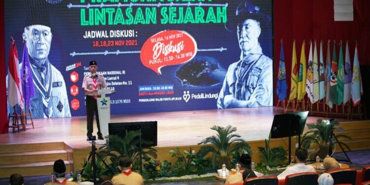 Foto : Pembukaan Pameran dan Diskusi Pramuka dalam Lintasan Sejarah