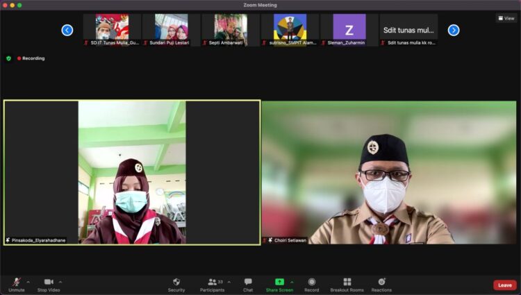 Sako Pramuka SIT Yogyakarta Gelar Tilik Tenda #2