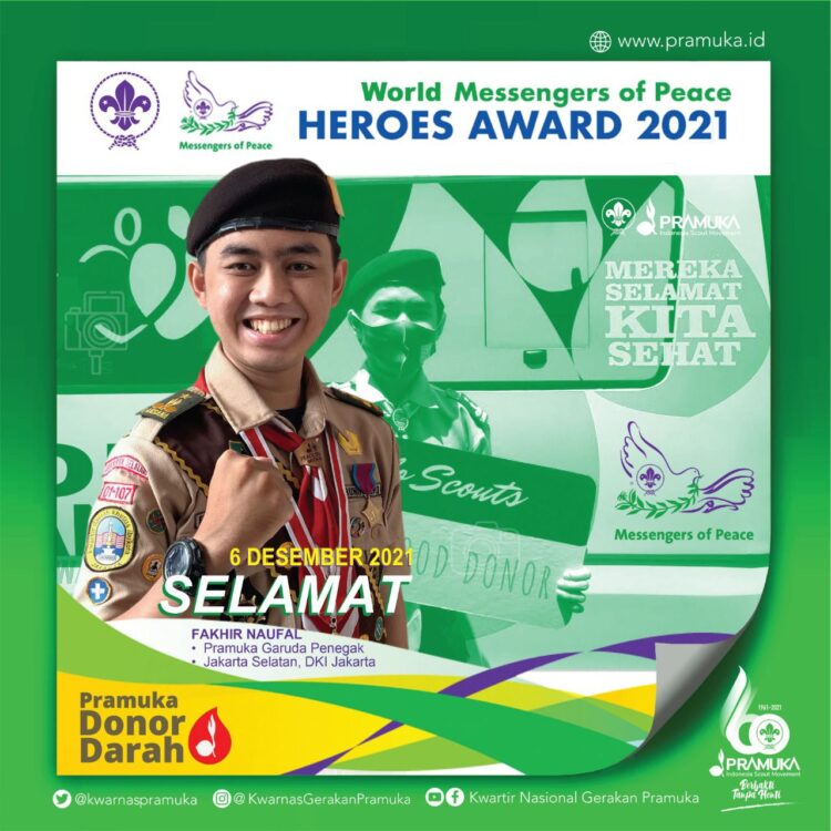 Indonesia Raih World Messengers Of Peace Hero Award