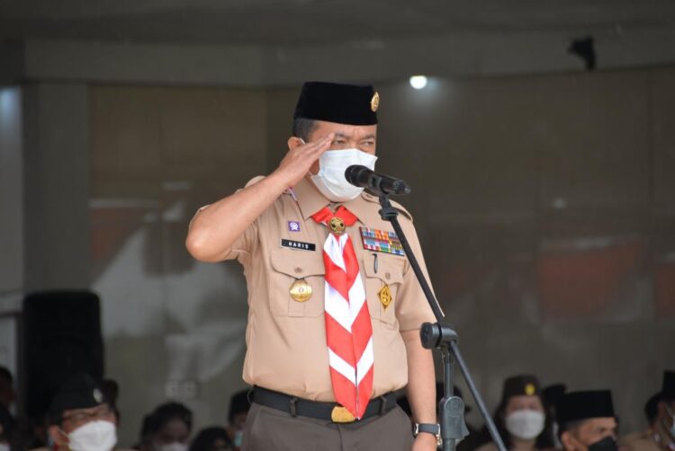 Kamabida Gerakan Pramuka Jambi Tutup Kegiatan PWN Jambi Tahun 2021