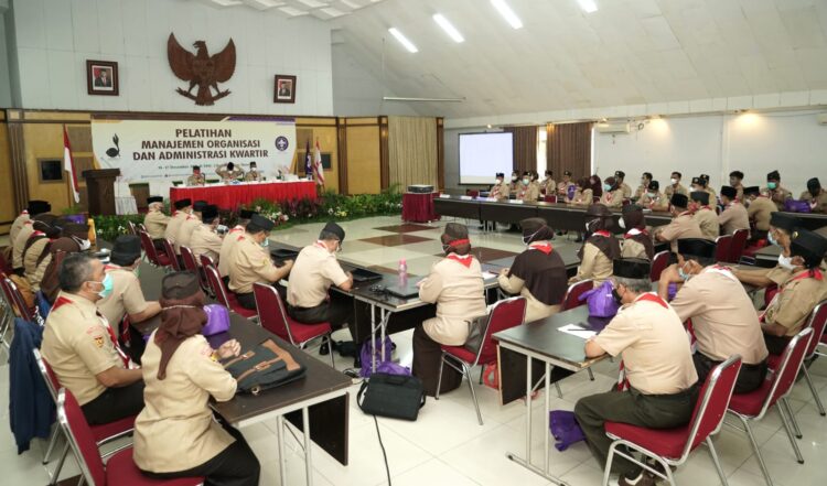Kwarnas Gelar Pelatihan Manajemen Organisasi dan Administrasi Kwartir