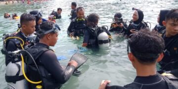 Roverweek III 2021 Selesai, Kwarda Aceh Kukuhkan 43 Scout Diving