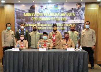 Kwarnas Lakukan Monev dan Pembekalan Pramuka Duta Perubahan Perilaku di Kudus