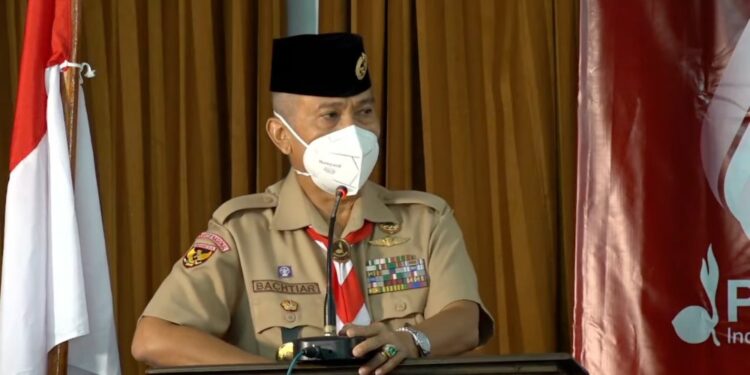 Kak Bachtiar Resmi Menutup Pelatihan Manajemen Kedaruratan Bencana Regional II Tahun 2021