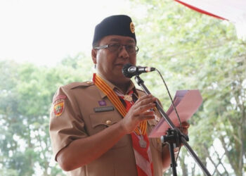 Drs H Riza Pahlevi, M.M., Ketua Kwartir Daerah Gerakan Pramuka Sumsel masa bakti 2022-2027