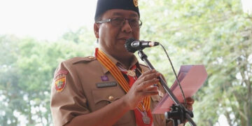 Drs H Riza Pahlevi, M.M., Ketua Kwartir Daerah Gerakan Pramuka Sumsel masa bakti 2022-2027