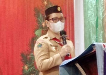 Ketua Kwarda Gerakan Pramuka Sulut, Kak Vanda Sarundajang