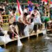 Foto – Tebar Benih Ikan Hias di Lokasi PWN Jambi 2021