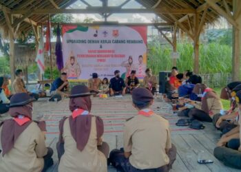 Jadi Tuan Rumah PW Daerah, Kwarcab Rembang Upgrading Pengurus DKC