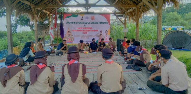 Jadi Tuan Rumah PW Daerah, Kwarcab Rembang Upgrading Pengurus DKC