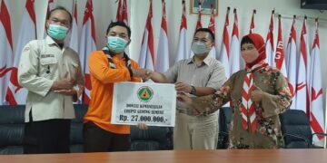 Kwarcab Purbalingga Serahkan Bantuan Untuk Korban Bencana Gunung Semeru