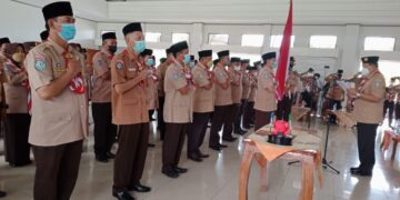 Ketua Kwarda Bengkulu Lantik Bupati Kaur Menjadi Ketua Mabicab