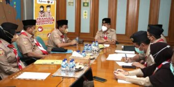 Audiensi ke Kwarnas, Ketua Kwarda Sumsel beserta Rombongan Diterima oleh Kak Bachtiar