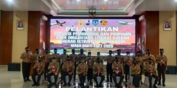 Danlanud Adisutjipto Yogyakarta Resmi Dilantik Menjadi Ketua Mabisaka Dirgantara Tingkat Daerah Masa Bakti 2021-2025