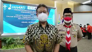 Video : Menteri Kesehatan Berharap Pramuka Jadi Tenaga Kesehatan Tambahan