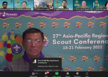 Kak Ahmad Rusdi Membuka Konferensi Pramuka Asia-Pasifik