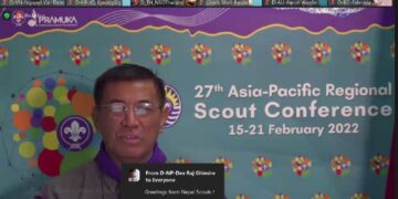 Kak Ahmad Rusdi Membuka Konferensi Pramuka Asia-Pasifik