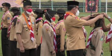 Ka Mabicab Banyumas Lantik 515 Pramuka Garuda