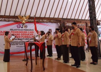 Ka Kwarda Jawa Tengah Lantik Bupati Purbalingga Jadi Ka Mabicab