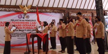 Ka Kwarda Jawa Tengah Lantik Bupati Purbalingga Jadi Ka Mabicab