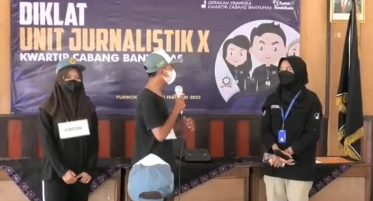 DKC Banyumas Gelar Diklat Jurnalistik Angkatan 10