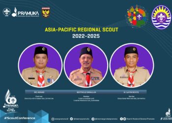 3 Pelatih Pembina Indonesia Terpilih Menjadi Pengurus Kepanduan Asia-Pasifik 2022-2025
