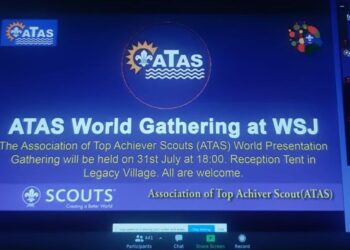 Ratusan Pramuka Garuda dari Indonesia Ikuti ATAS World Gathering 2022 secara Virtual