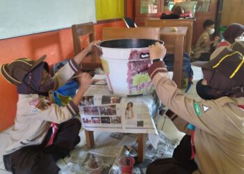 Lomba Keterampilan Siaga Kwarran Baturraden Tanamkan Cinta Lingkungan