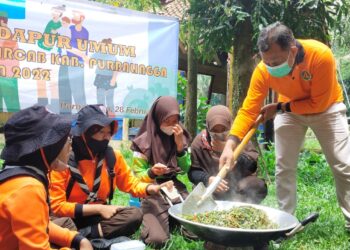 Kwarcab Purbalingga Selenggarakan Pelatihan Dapur Umum