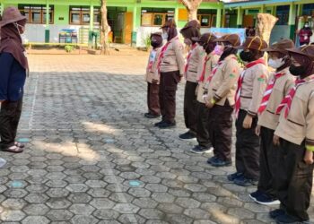 Barung Utusan SDN 1 Rempoah dan Kutasari Juara Pesta Siaga Kwarran Baturraden