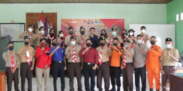 Satgas Pramuka Peduli Kwarcab Luwu Timur Gelar Rapat Kerja
