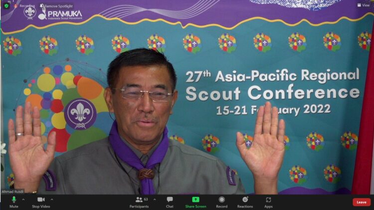 Kak Ahmad Rusdi Dipercaya Menjadi Konsultan Komite Pramuka Asia-Pasifik