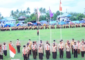 Kwarran Takkalalla Kabupaten Wajo Laksanakan Jambore Ranting