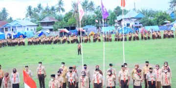 Kwarran Takkalalla Kabupaten Wajo Laksanakan Jambore Ranting