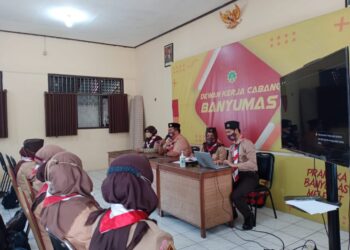 Kwarcab Banyumas Gelar Pesta Siaga 16-17 Maret 2022 Secara Daring