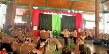 Kwarcab Kabupaten Rembang Gelar Pesta Siaga dengan Tetap Patuhi Protokol Kesehatan