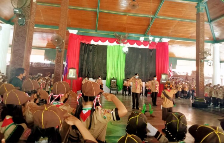 Kwarcab Kabupaten Rembang Gelar Pesta Siaga dengan Tetap Patuhi Protokol Kesehatan