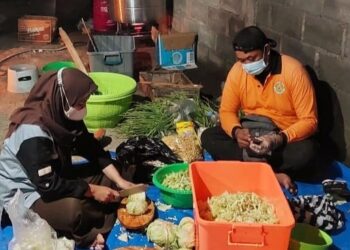 Banjir di Purworejo, Kwarda Jawa Tengah Dirikan Dapur Umum bersama Kwarcab Purbalingga