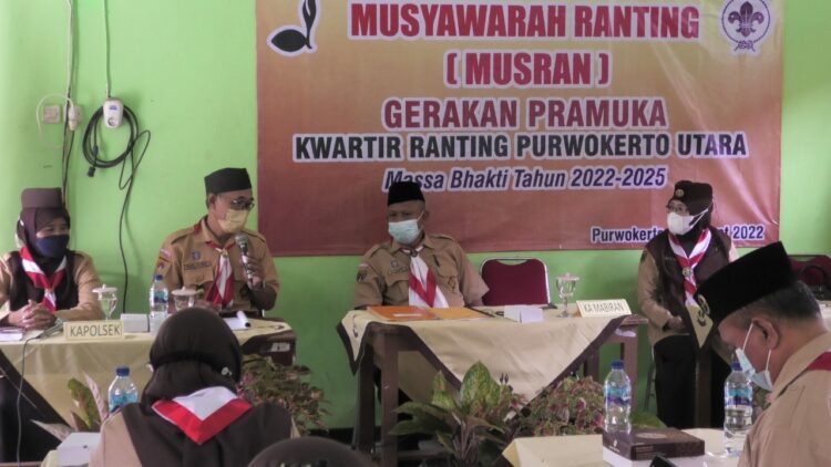 Kak Darinah Terpilih Menjadi Ketua Kwarran Purwokerto Utara Periode 2022 – 2025