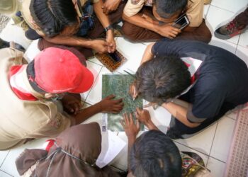 Peserta Pelatihan OpenStreetMap 101 Lakukan Praktik di Megamendung