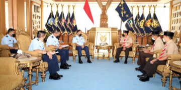 Terkait Jamnas XI, KASAU Terima Audiensi Pimpinan Kwarnas