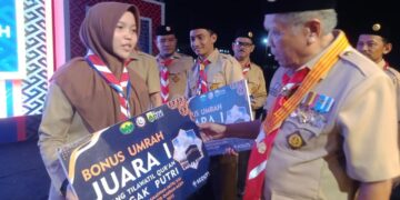 MTR Pramuka Aceh 2022 Berjalan Sukses, Pemenangnya Dapat  Bonus Umrah