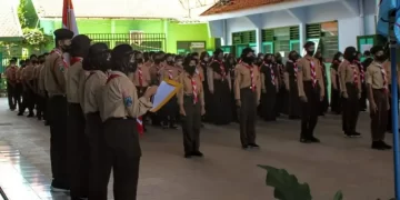 FOTO – Pelantikan Pramuka Garuda Pangkalan SMP Negeri 10 Kota Madiun